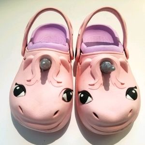 Unicorn Toddler Fairy Sandals Pink Size 6-7 Unk Slip On